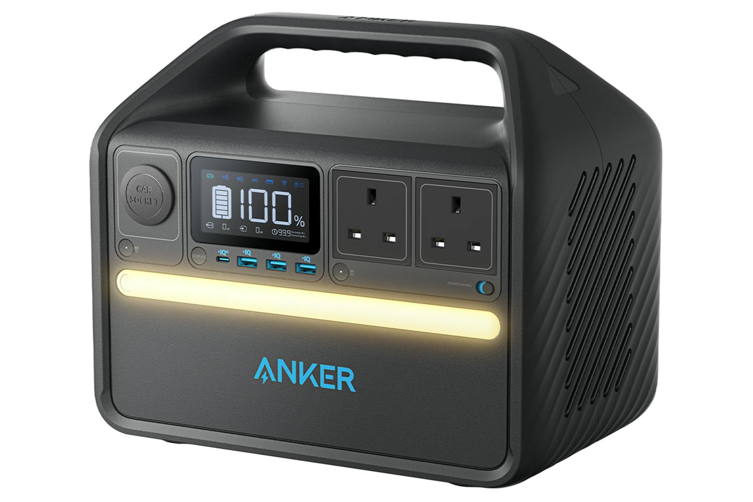 Anker 535 Portable Power Station | 500W | Black