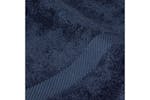 The Linen Room | Combed Cotton Hand Towel | Navy