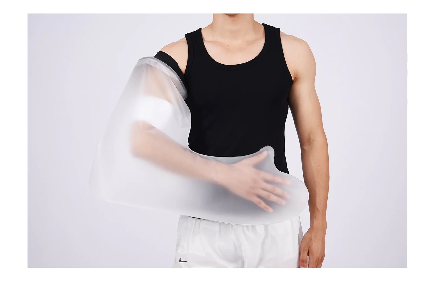 Hemmka Health Waterproof Cast Protector | Long Arm | Neoprene Seal