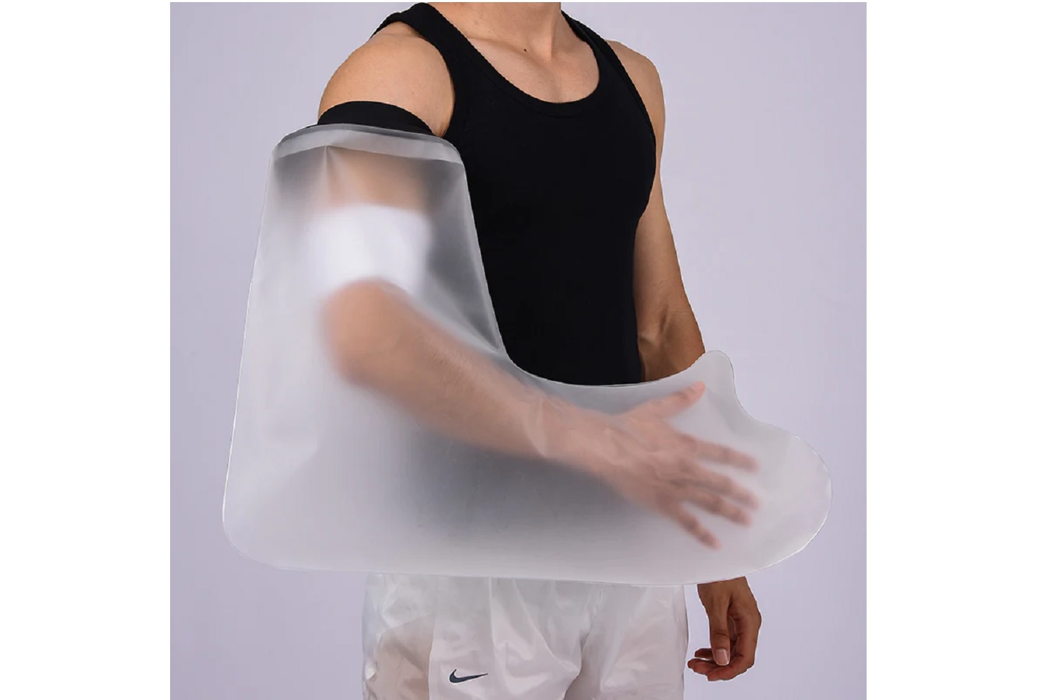 Hemmka Health Waterproof Cast Protector | Short Arm | Neoprene | Adult Short Arm Size