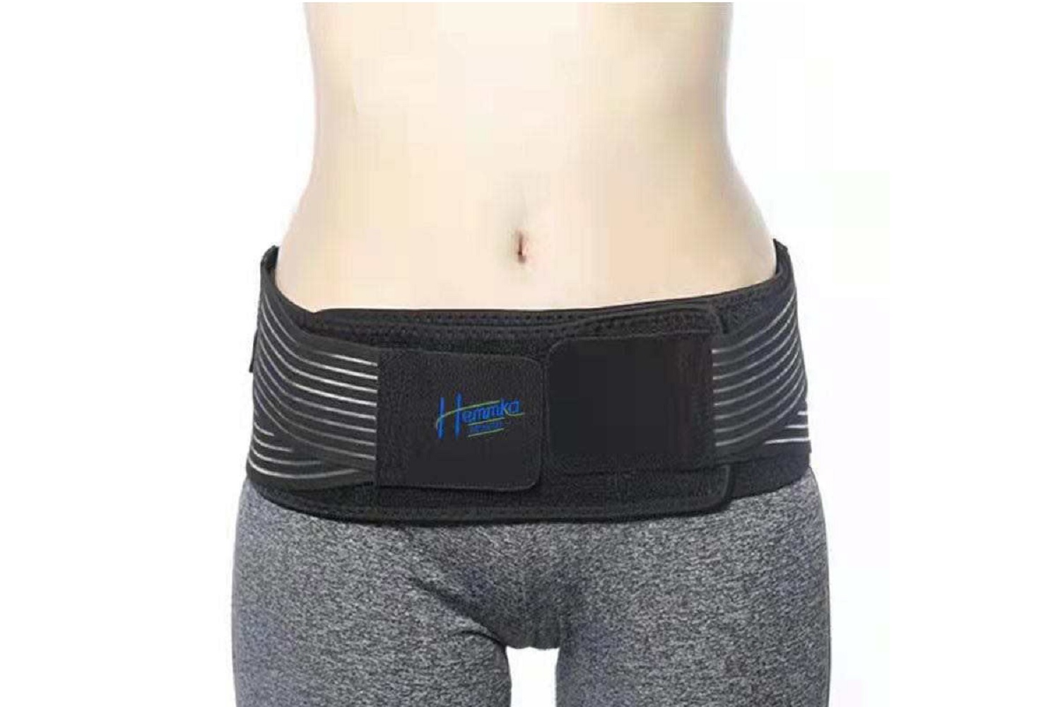 Hemmka Health Si Sacroiliac Belt | Lower Back Joint Support | Neoprene | One Size