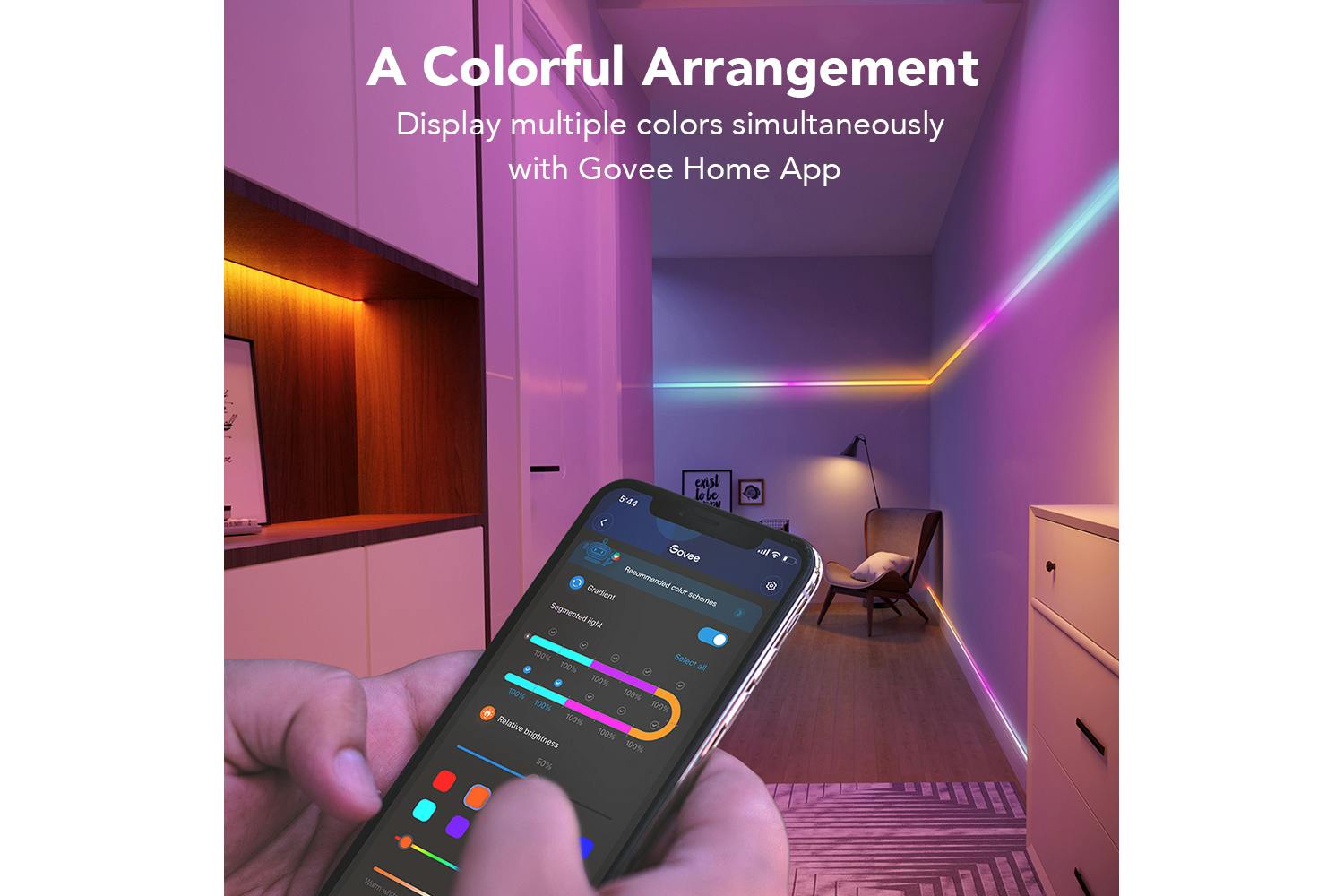 Govee Neon LED Strip 10m. Smart-Home App Musik Sync Alexa Google Assistant  RGB ✓
