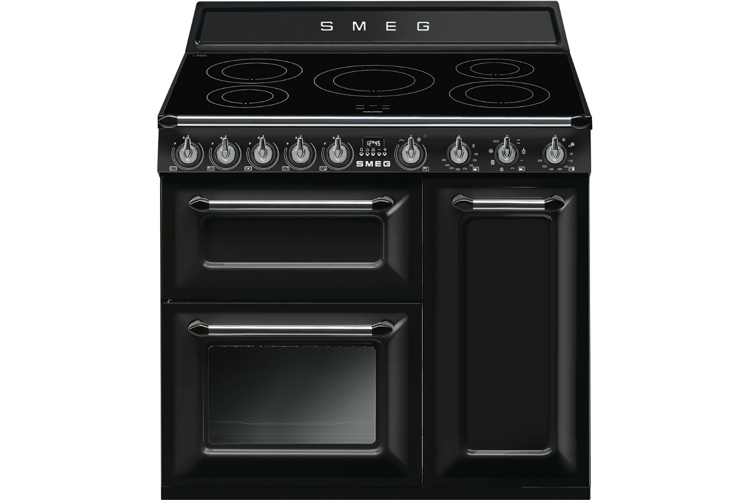 Smeg Victoria Freestanding Single Cooker | TR93IBL2 | Black