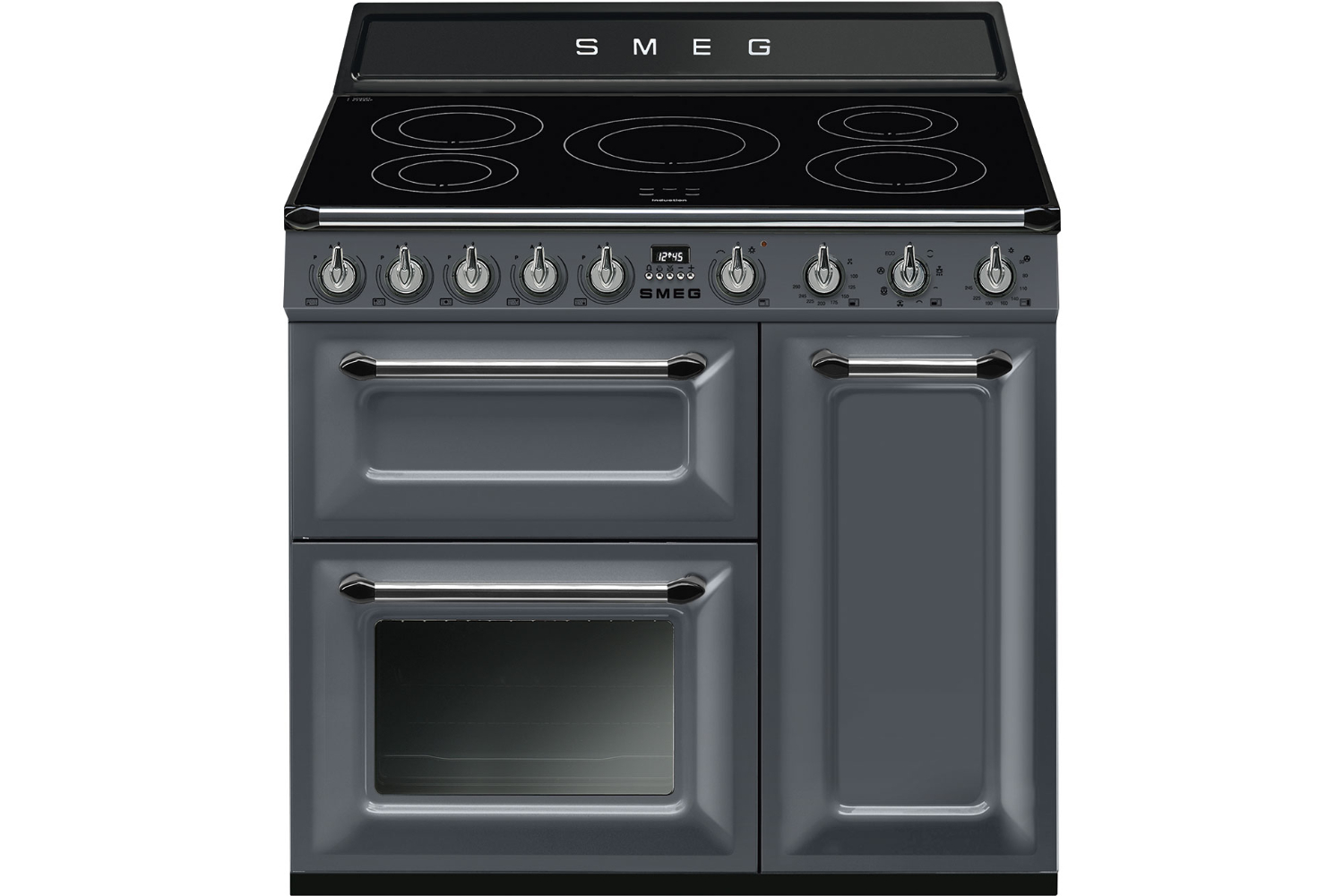 Smeg Victoria Freestanding Single Cooker | TR93IGR2 | Slate Grey