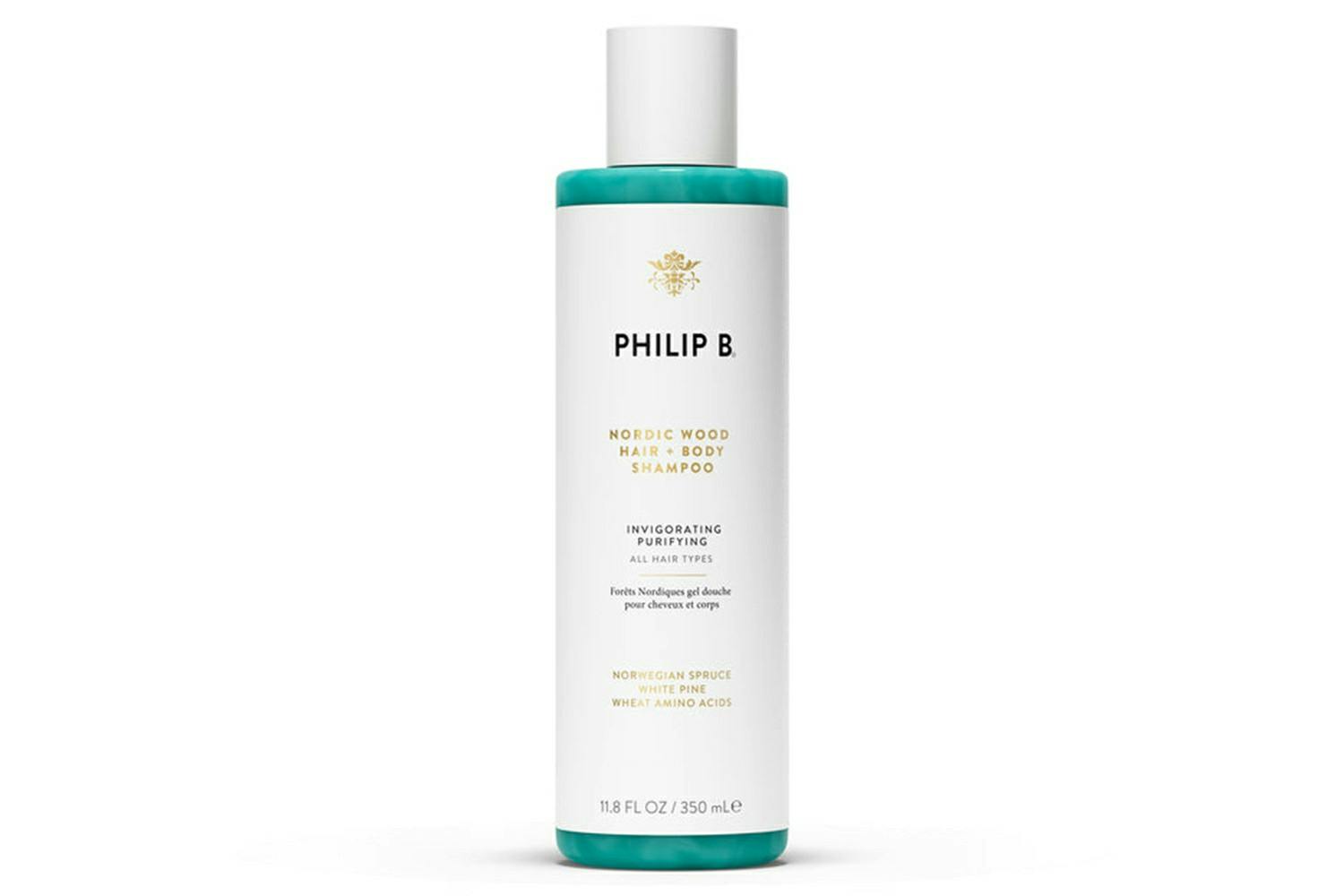 Philip B 226070 Nordic Wood Hair + Body Shampoo | 350 ml