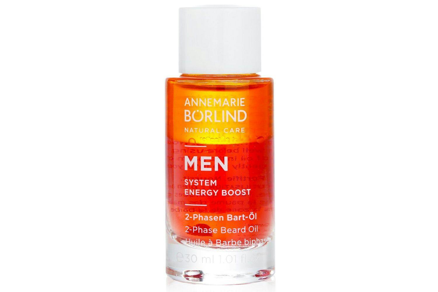 Annemarie Borlind 277561 Men System Energy Boost 2-Phase Beard Oil | 30ml
