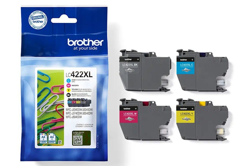 Brother LC422XLVAL Genuine Ink Cartridge | Multipack