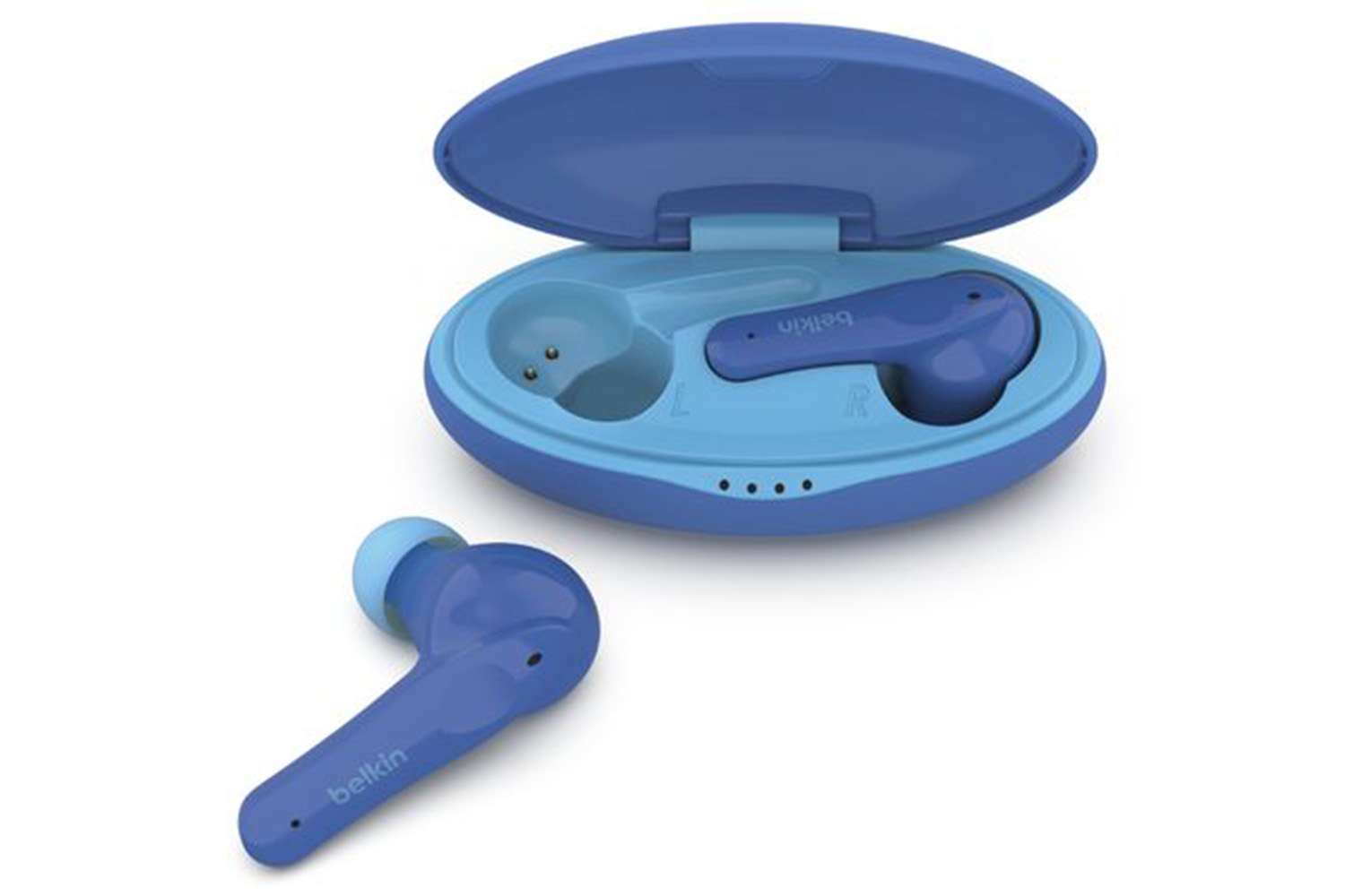 Blue 2025 bluetooth earbuds