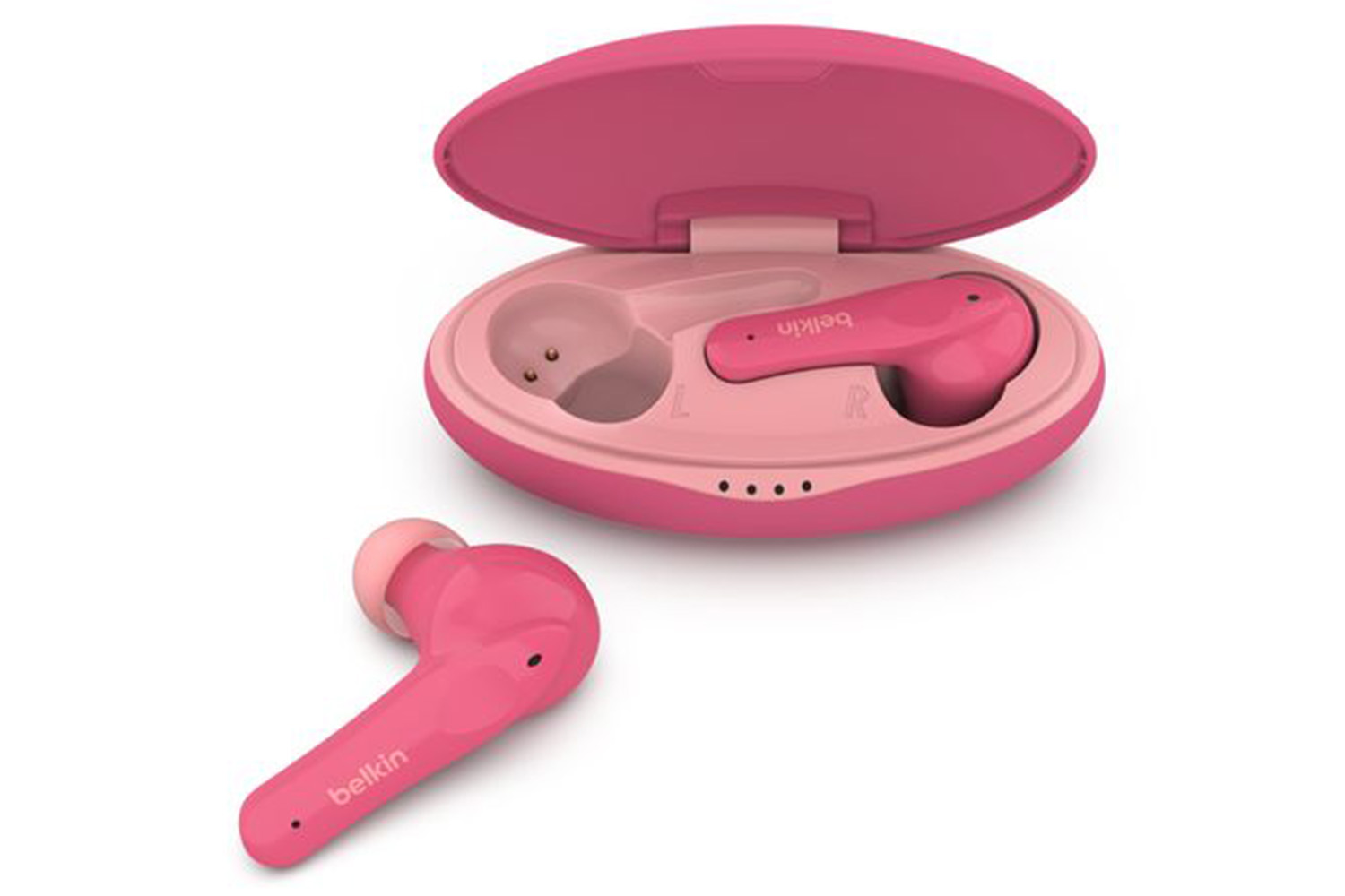 Belkin SoundForm Nano In Ear Wireless Earbuds Pink