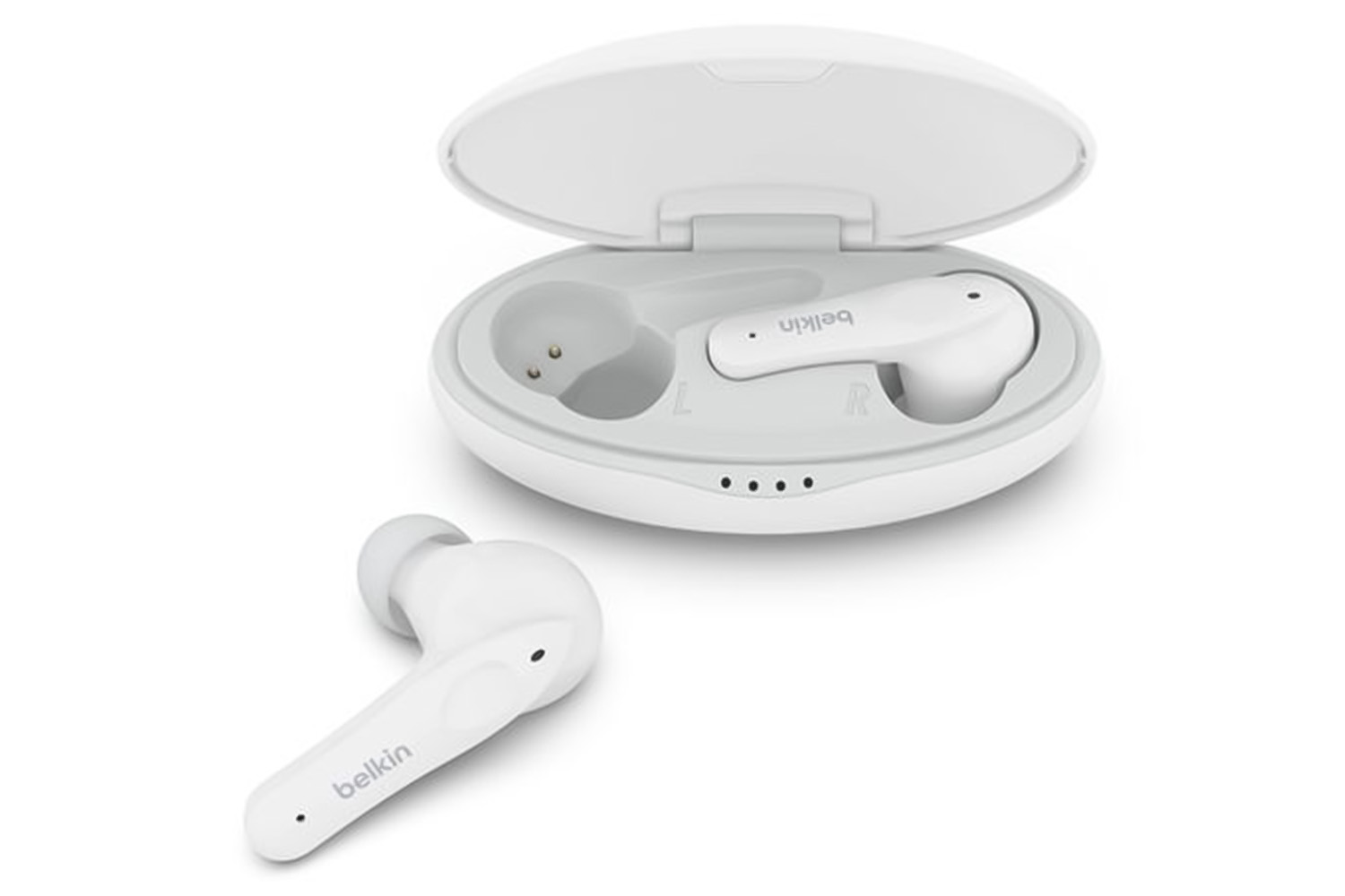 Belkin SoundForm Nano In Ear Wireless Earbuds White