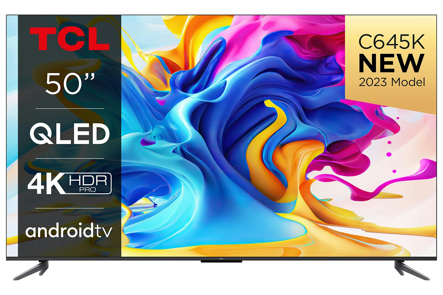 TCL 50" 4K QLED Android Smart TV | 50C645K
