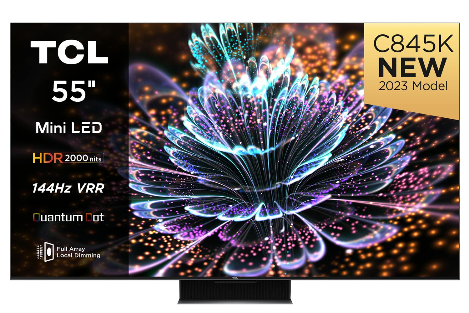 TCL 55" 4K Ultra HD HDR QLED Smart TV | 55C845K