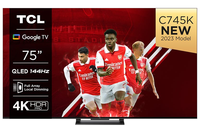 TCL 75" 4K Ultra HD HDR QLED Google TV | 75C745K