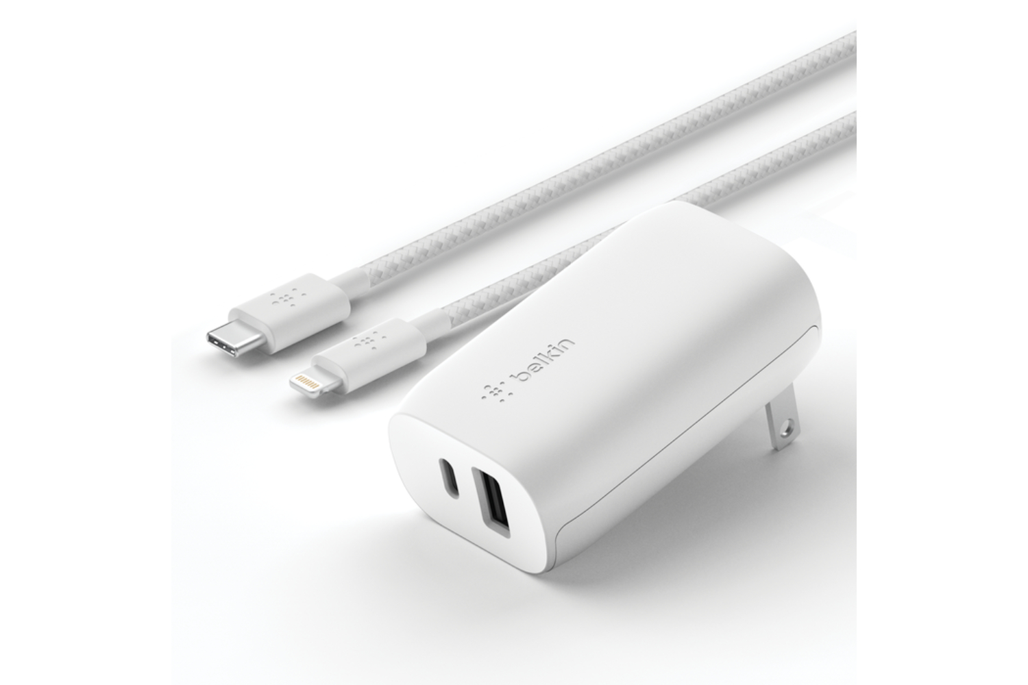 Belkin Boost Charge Braided USB-C to Lightning Cable | 1m