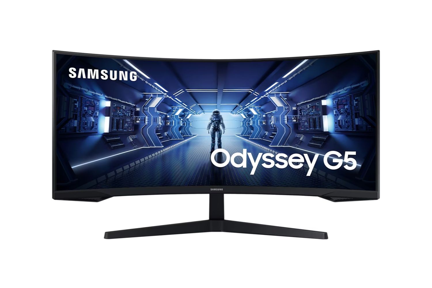 Samsung Odyssey G55T 34" UWQHD Gaming Monitor | LC34G55TWWPXXU