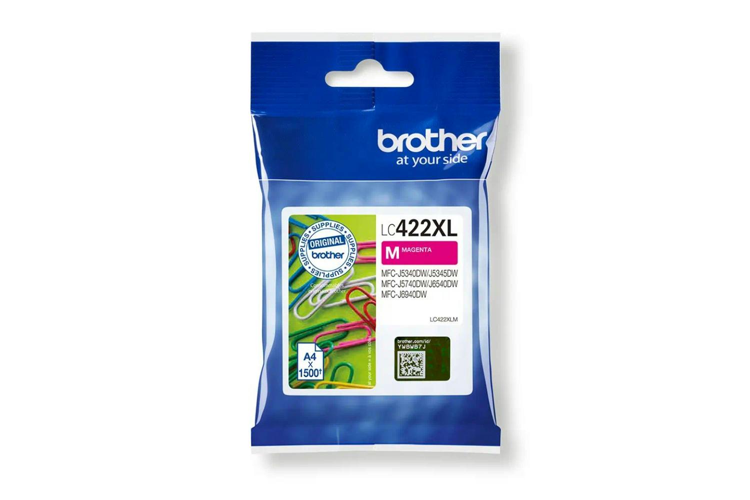 Brother LC422XLM Ink Cartridge | Magenta