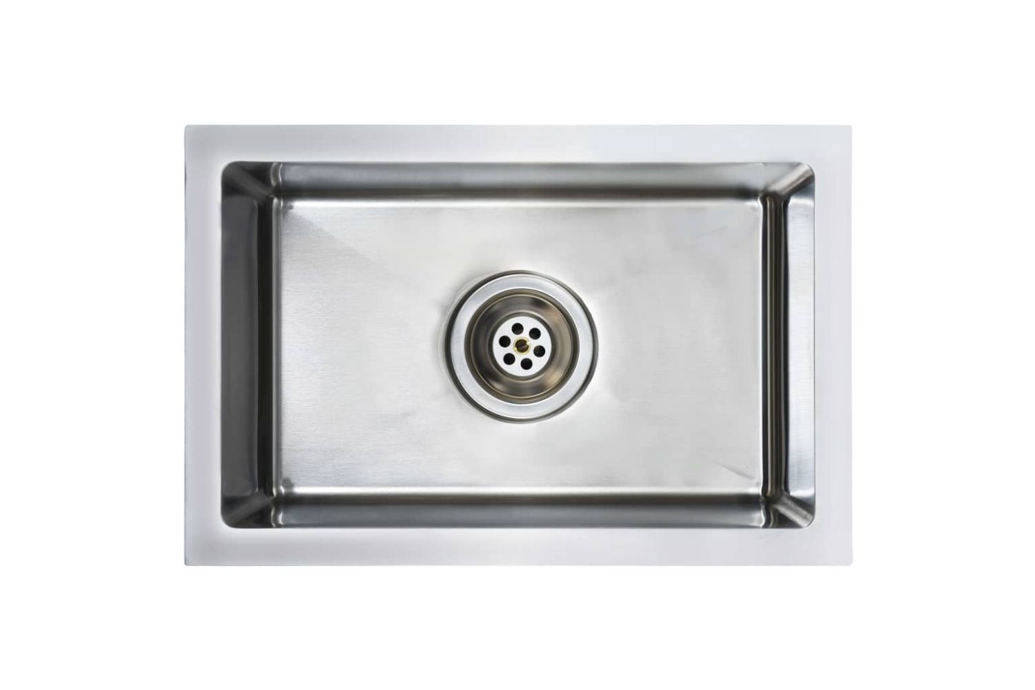 vidaXL 145076 Handmade Kitchen Sink Stainless Steel