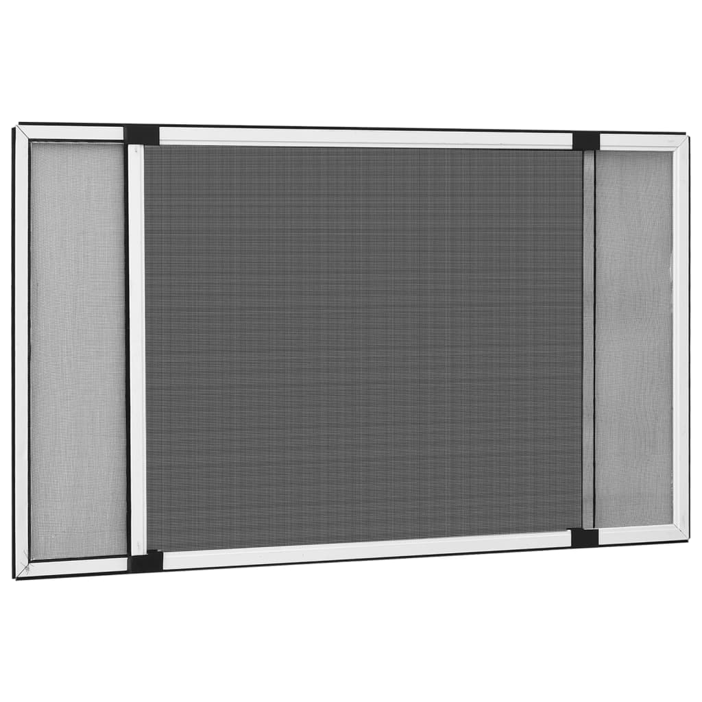 vidaXL 149041 Extendable Insect Screen For Windows White (100-193)x75cm