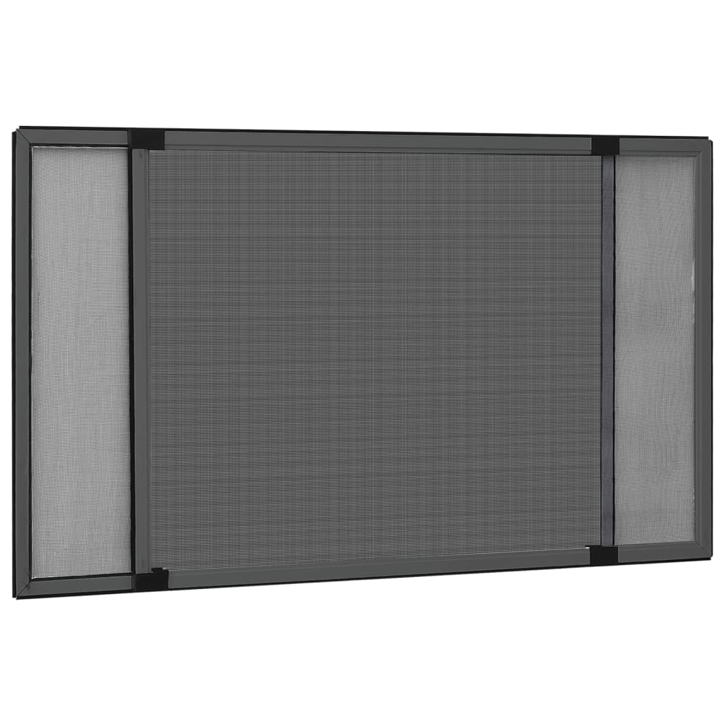 vidaXL 149043 Extendable Insect Screen For Windows Anthracite (100-193)x75cm