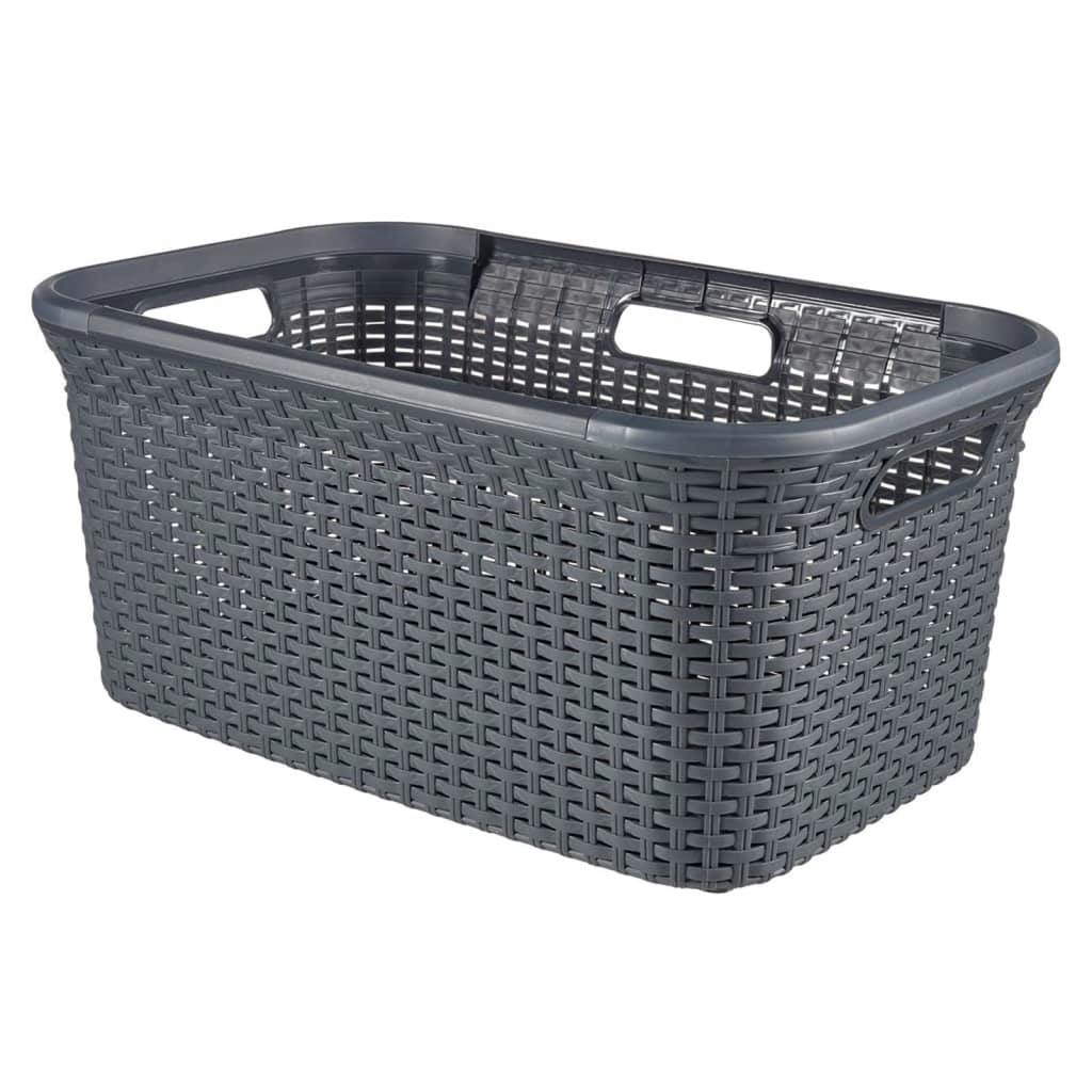 Curver 443858 Laundry Basket Style 45l Anthracite