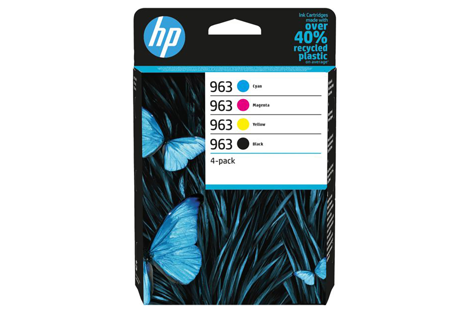 HP 6ZC70AE 963 Original Ink Cartridges | MultiColour | 4 Pack