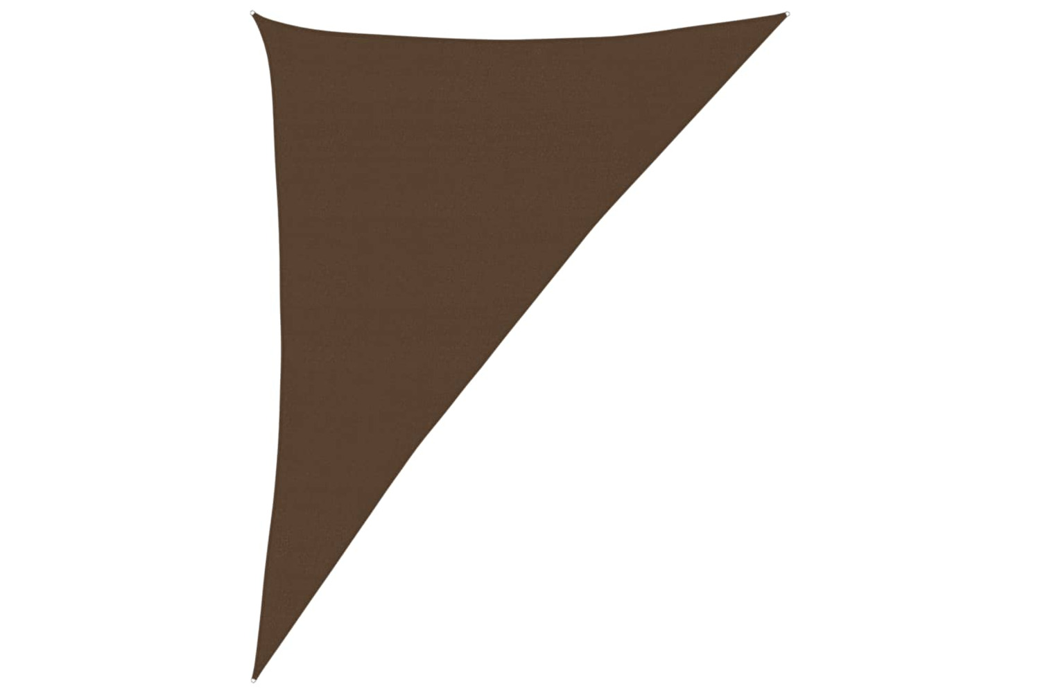 vidaXL 311816 Sunshade Sail 160 G/m² Brown 4x5x6.8 M Hdpe