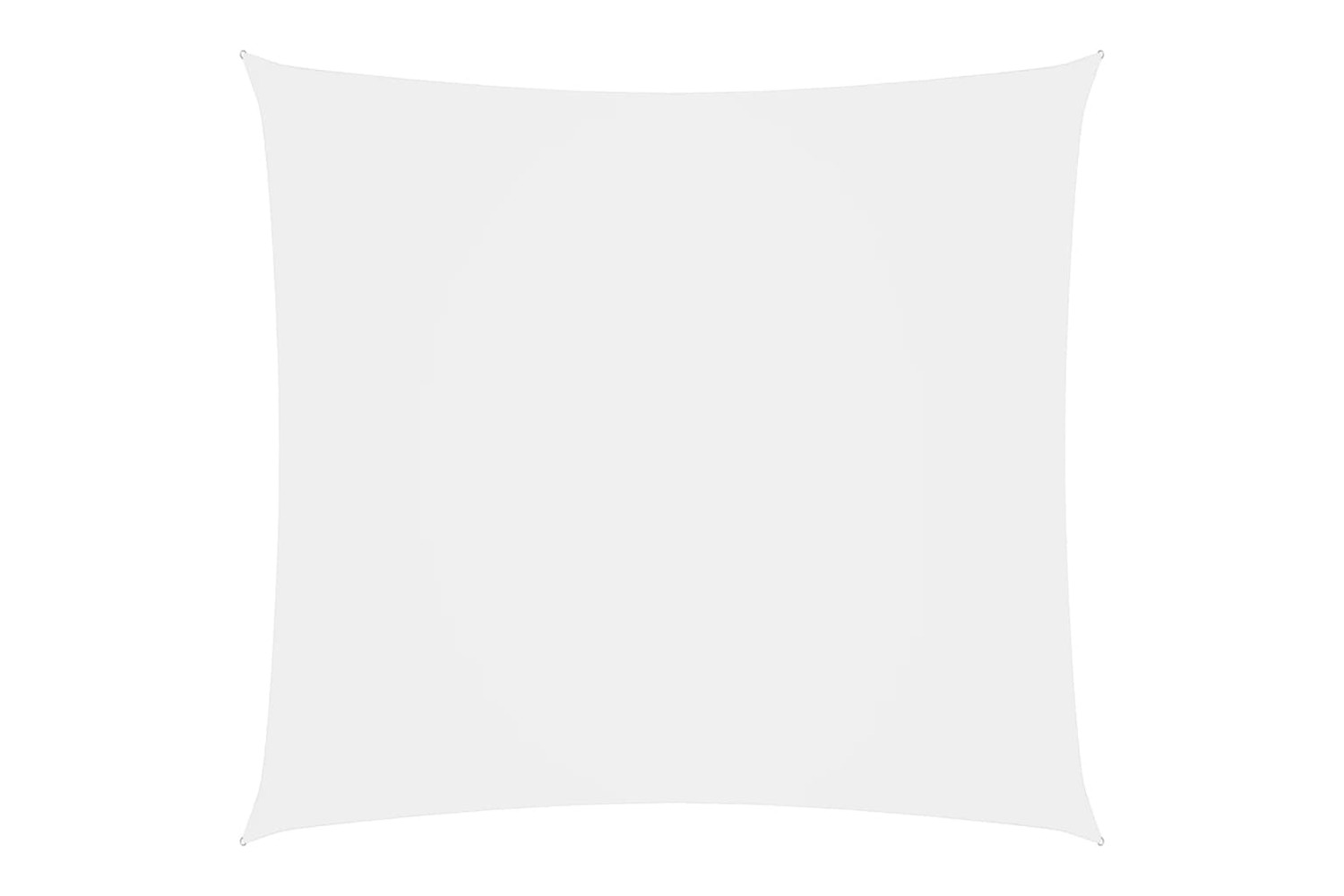 vidaXL 135253 Sunshade Sail Oxford Fabric Square 7x7 M White