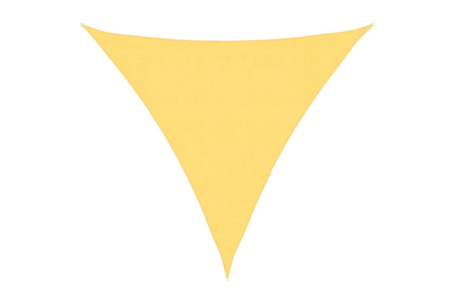 vidaXL 42285 Sunshade Sail Hdpe Triangular 3.6x3.6x3.6 M Beige