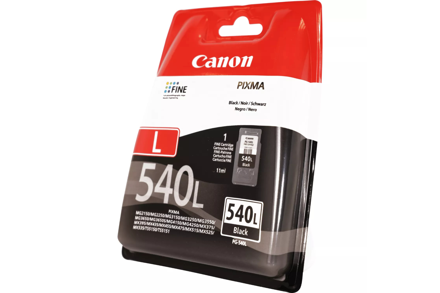 Canon PG 540L High Yield Ink Cartridge Black Ireland