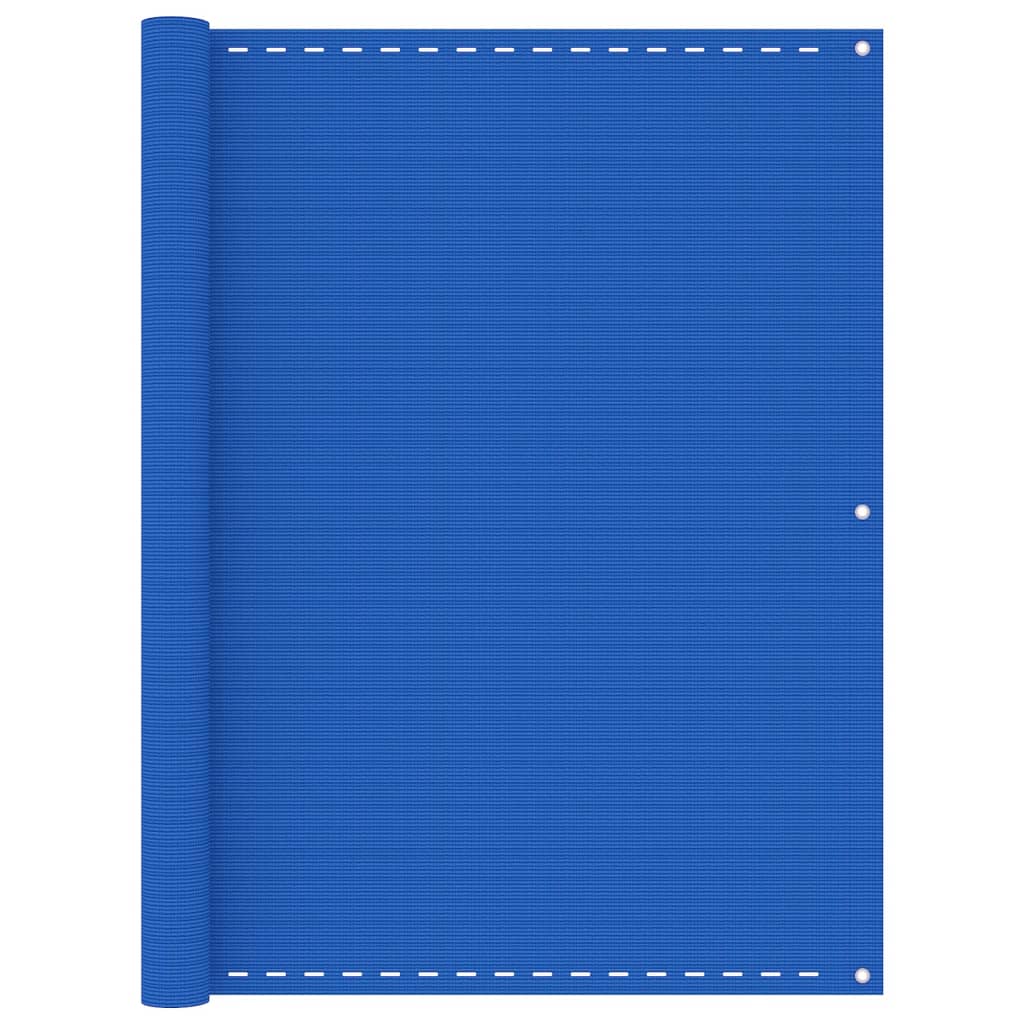 vidaXL 310988 Balcony Screen Blue 120x300cm Hdpe