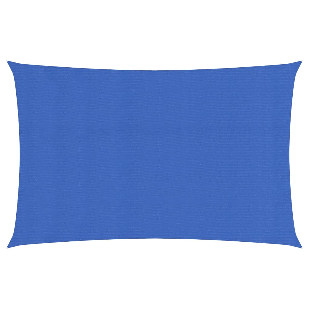 vidaXL 311506 Sunshade Sail 160 G/m² Blue 2x5 M Hdpe