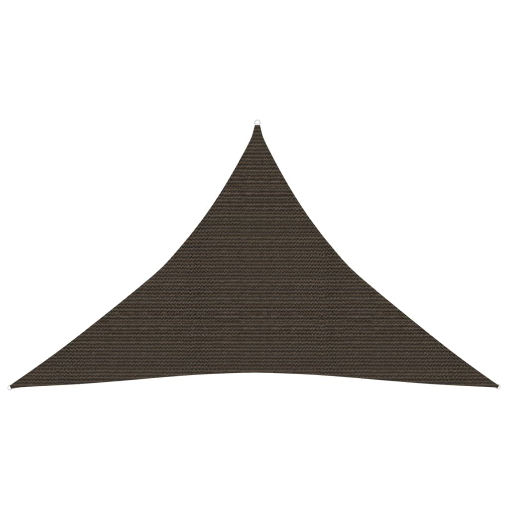 vidaXL 311804 Sunshade Sail 160 G/m² Brown 3x3x4.2 M Hdpe
