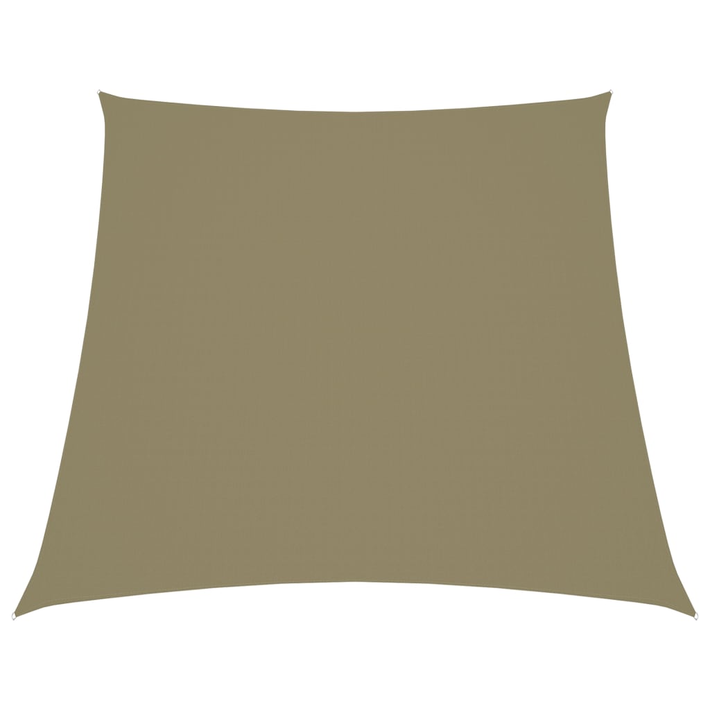 vidaXL 135186 Sunshade Sail Oxford Fabric Trapezium 2/4x3 M Beige