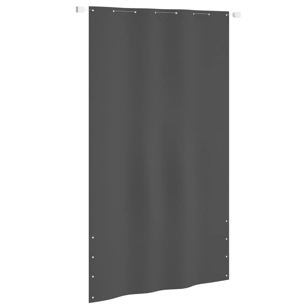 vidaXL 148501 Balcony Screen Anthracite 140x240cm Oxford Fabric
