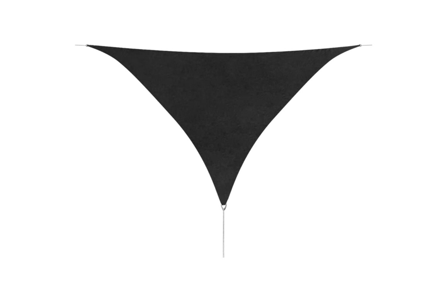 vidaXL 42306 Sunshade Sail Oxford Fabric Triangular 5x5x5 M Anthracite