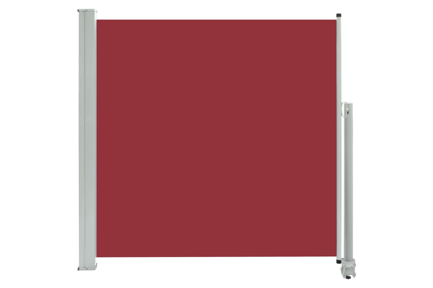 vidaXL Patio Retractable Side Awning 160x300cm Red