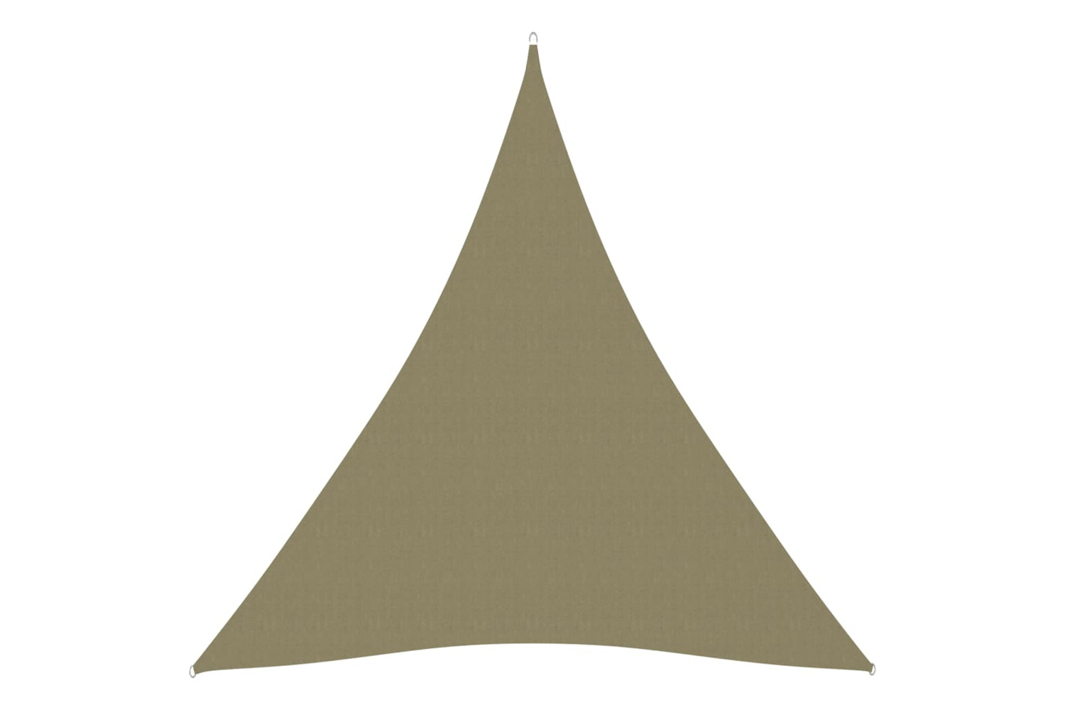 vidaXL 135181 Sunshade Sail Oxford Fabric Triangular 5x6x6 M Beige