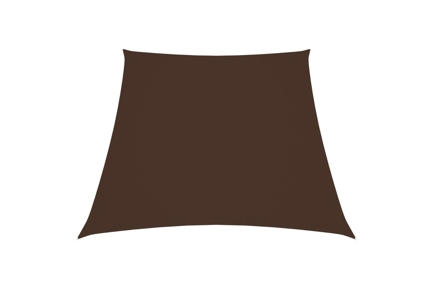 vidaXL 135846 Sunshade Sail Oxford Fabric Trapezium 2/4x3 M Brown
