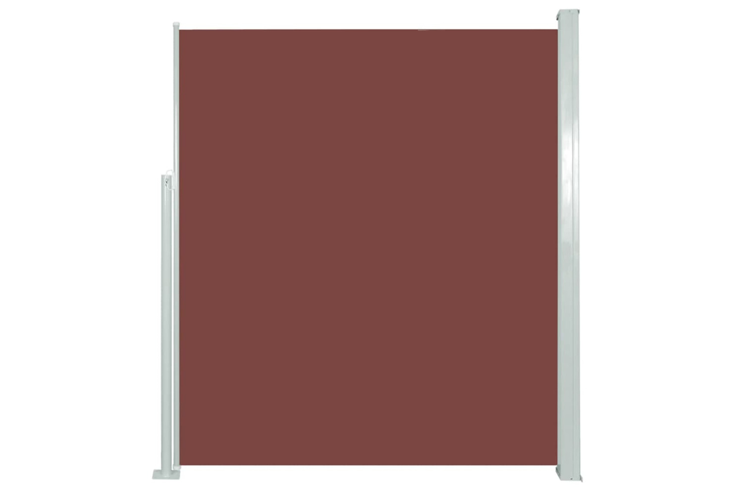 vidaXL 317885 Patio Retractable Side Awning 160x300cm Brown