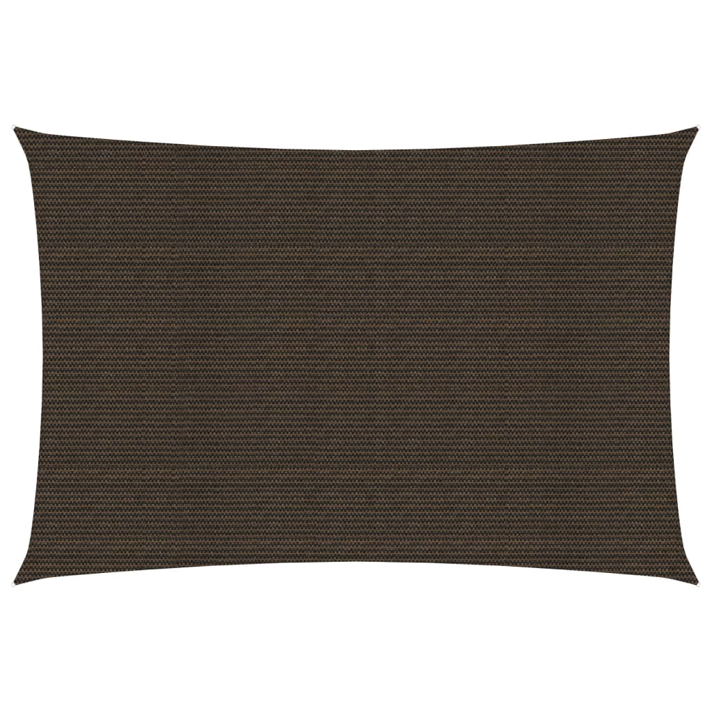vidaXL 311779 Sunshade Sail 160 G/m² Brown 2x4 M Hdpe