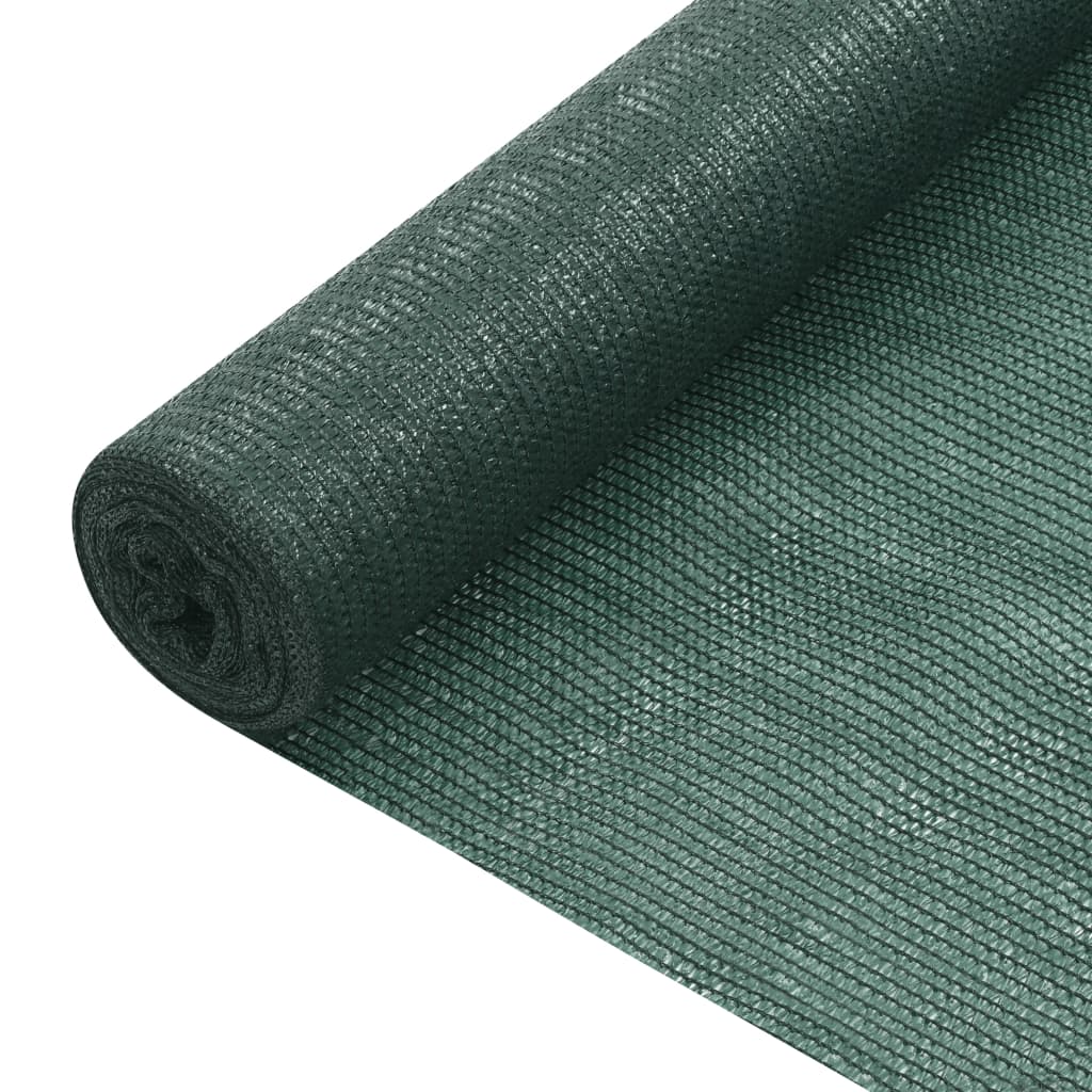 vidaXL 149387 Privacy Net Green 3.6x25 M Hdpe 75 G/m²