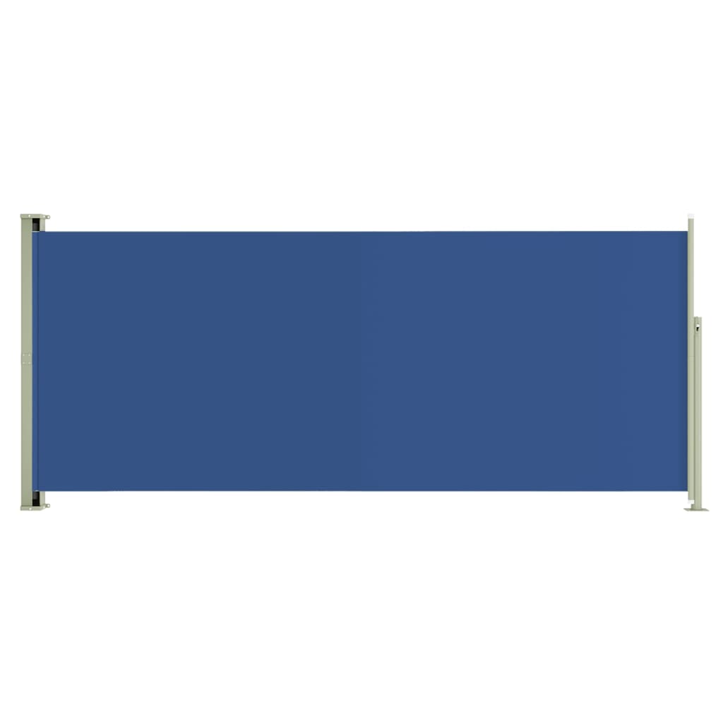 vidaXL 317944 Patio Retractable Side Awning 220x500cm Blue