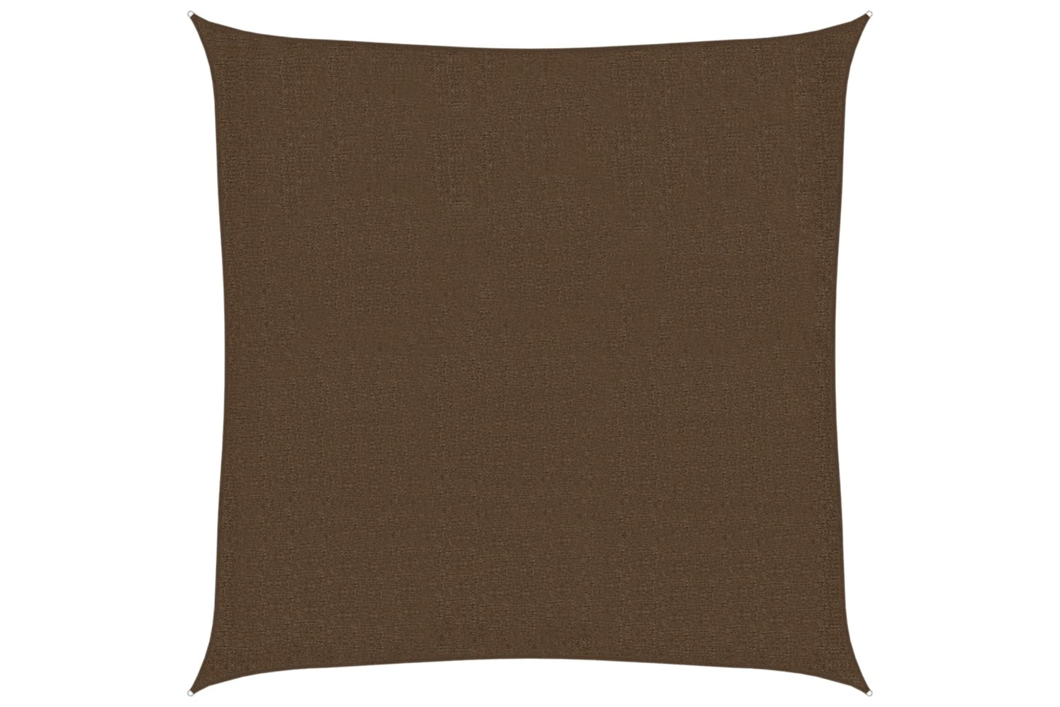 vidaXL 311768 Sunshade Sail 160 G/m² Brown 2.5x2.5 M Hdpe