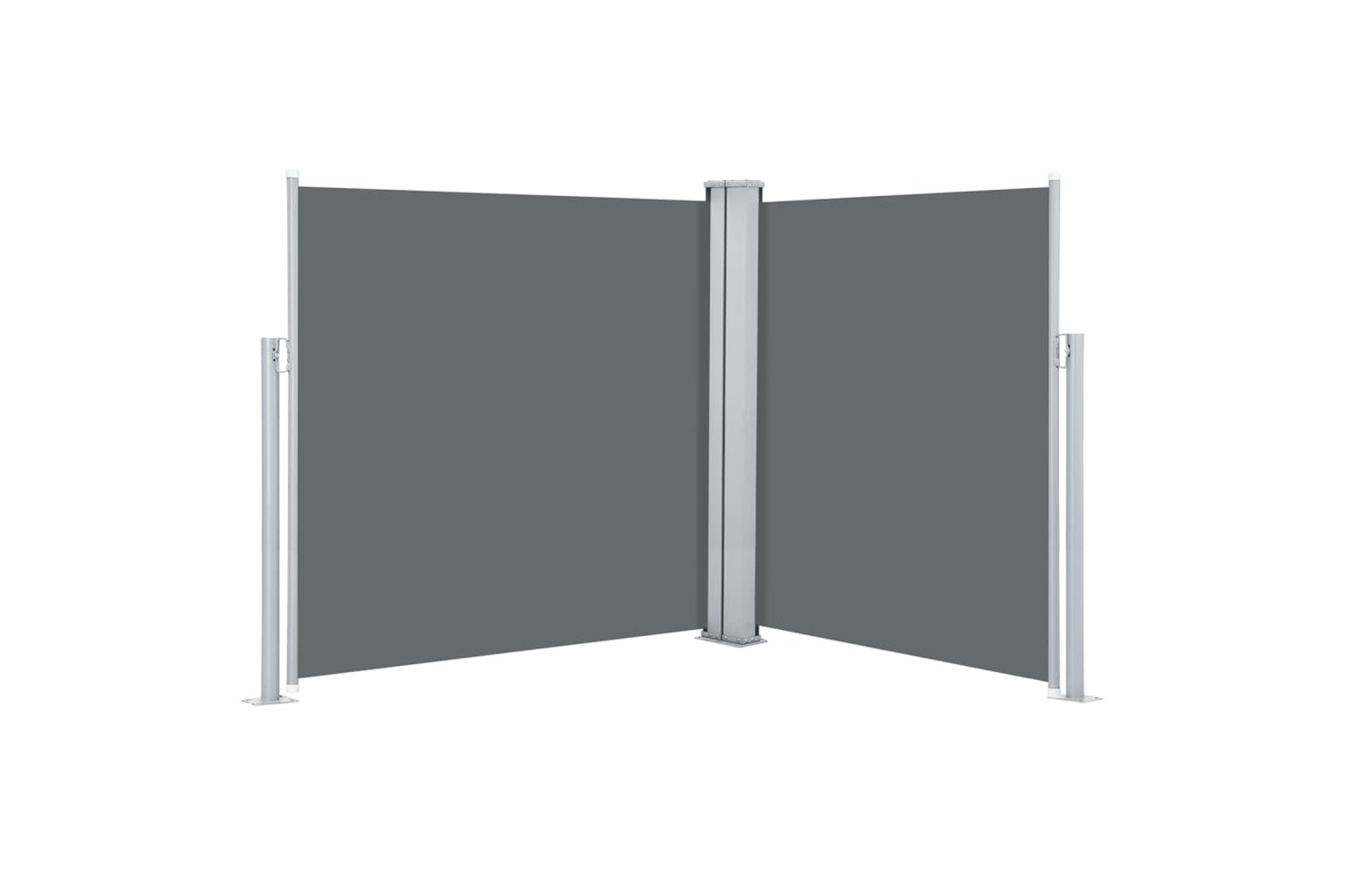 vidaXL 317990 Retractable Side Awning Anthracite 140x600cm