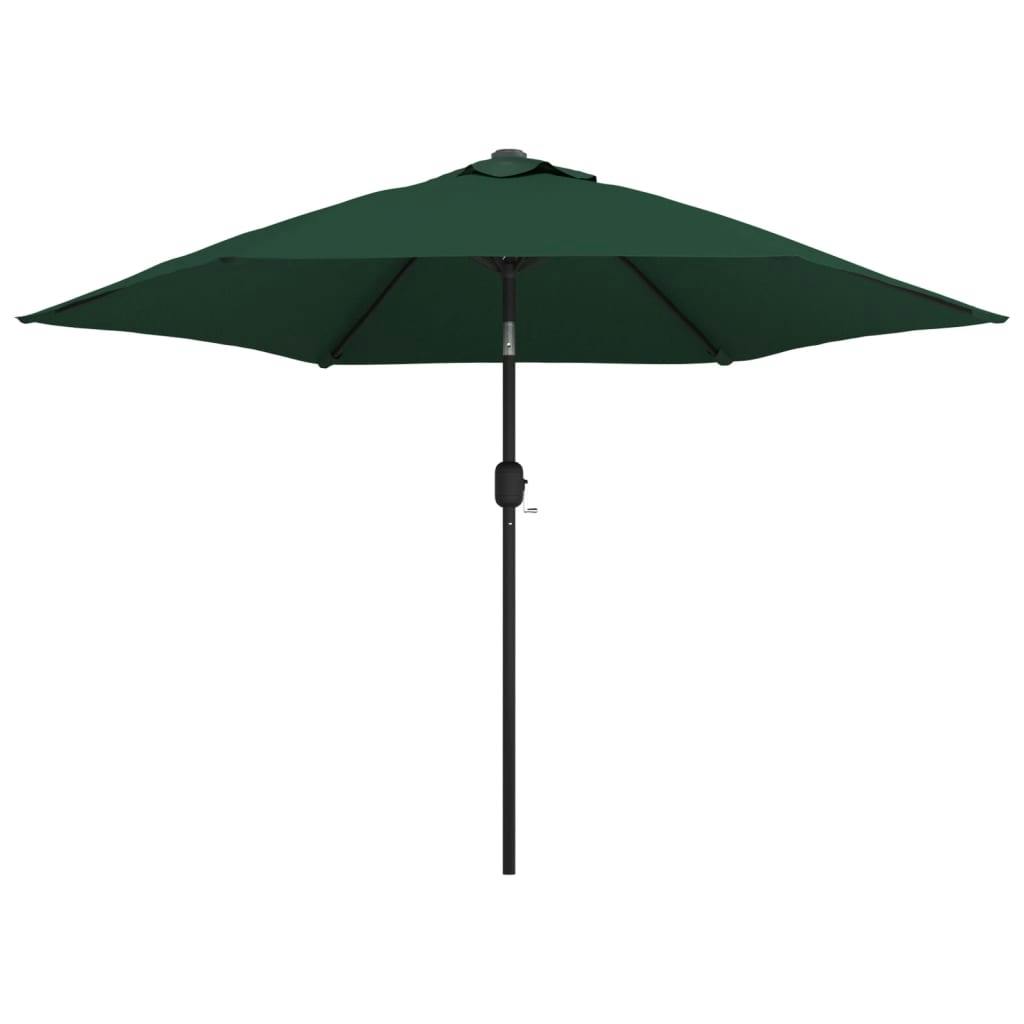 Vidaxl 42203 Led Cantilever Umbrella 3 M Green