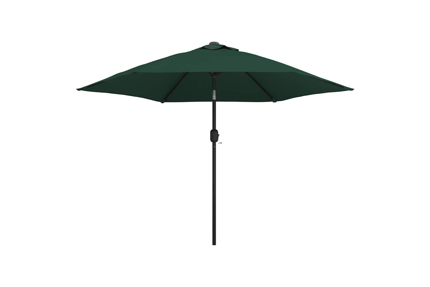 Vidaxl Led Cantilever Garden Parasol 3 M Green