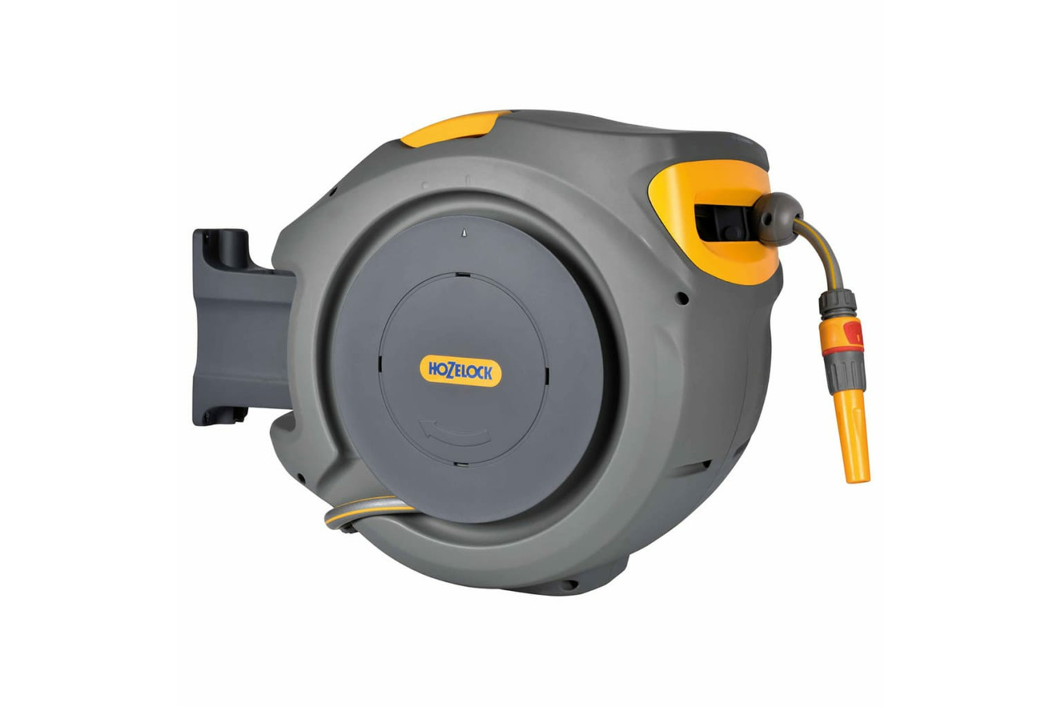 Hozelock 419960 Wall Mounted Hose Reel With 25 M Hose Auto Reel