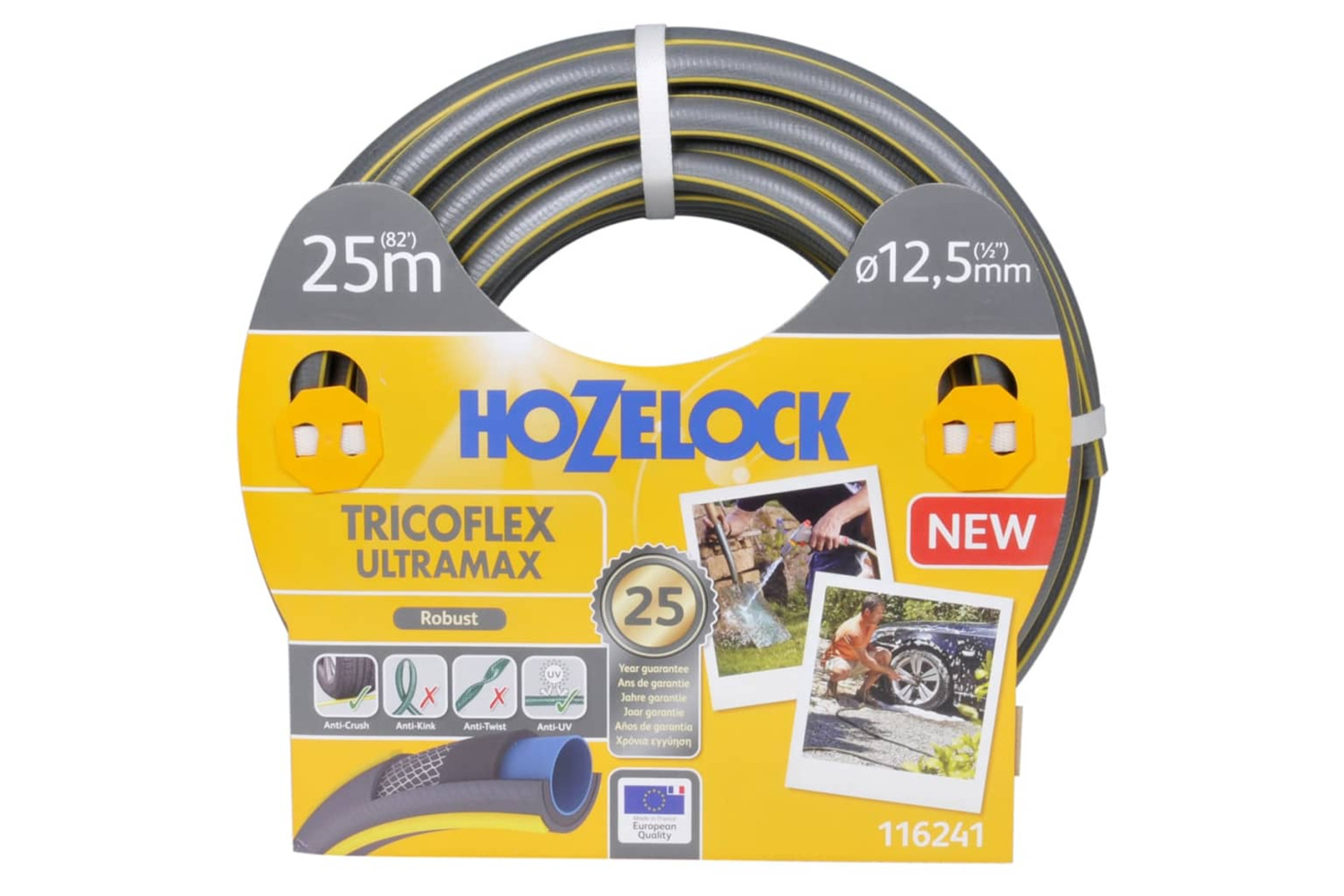 Hozelock 401509 Watering Hose Tricoflex Ultramax 25 M