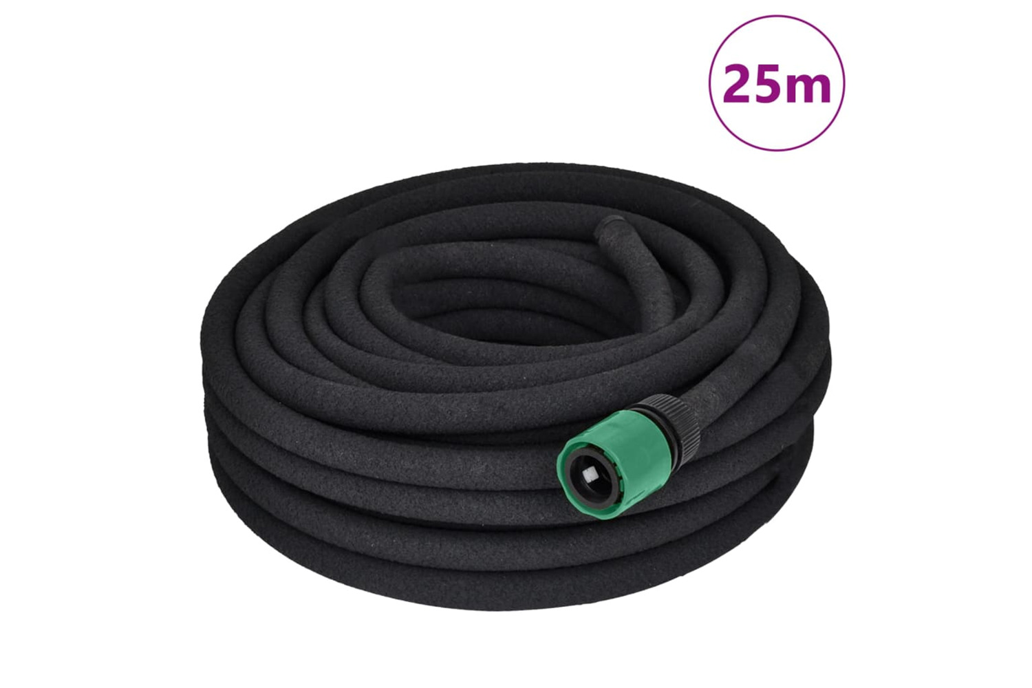 vidaXL 40914 Soaker Hose Watering & Irrigation Garden 1/2" Connector 25 M