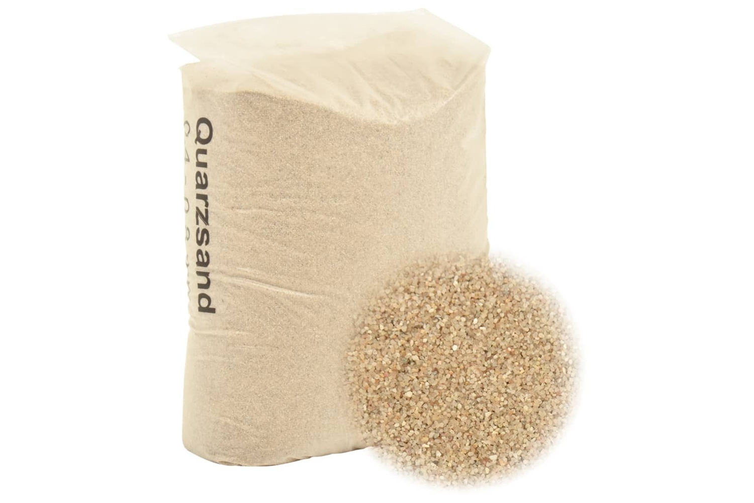 vidaXL 93201 Filter Sand 25 Kg 0.4-0.8mm